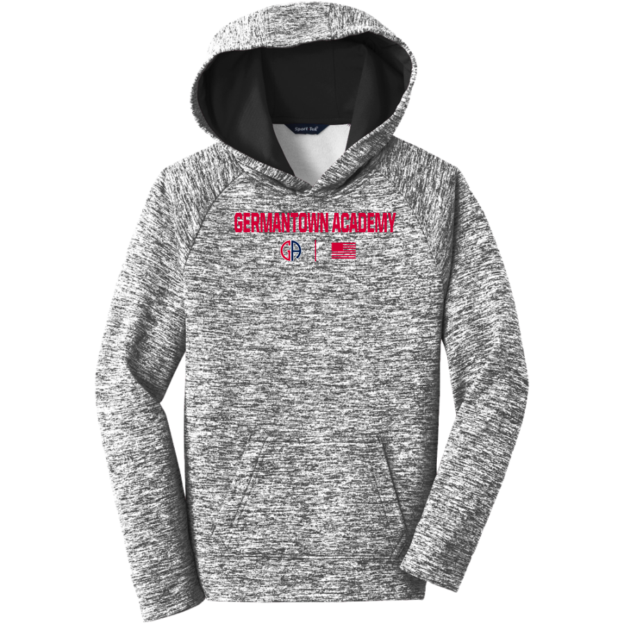 Germantown Academy Patriots <span class="pdp-name-mascot">Germantown Academy Patriots</span> Sport-Tek Youth PosiCharge Electric Heather Fleece Hoodie