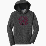 Mash Athletics <span class="pdp-name-mascot">Minnesota Mash Baseball Club</span> Sport-Tek Youth PosiCharge Electric Heather Fleece Hoodie Front Thumbnail