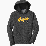 Charter School For Applied Technologies Sport-Tek Youth PosiCharge Electric Heather Fleece Hoodie Front Thumbnail