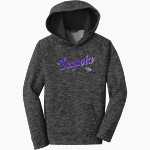 Sequoia High School Online Apparel Store <span class="pdp-name-mascot">Sequoia</span> Sport-Tek Youth PosiCharge Electric Heather Fleece Hoodie Front Thumbnail