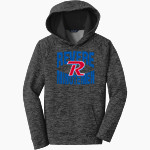 REVERE MINUTEMEN ONLINE STORE Sport-Tek Youth PosiCharge Electric Heather Fleece Hoodie Front Thumbnail