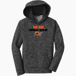 Central Kitsap Cougars Sport-Tek Youth PosiCharge Electric Heather Fleece Hoodie Front Thumbnail