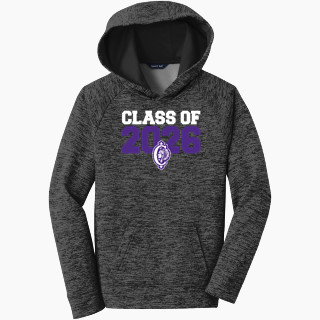 Sport-Tek Youth PosiCharge Electric Heather Fleece Hoodie