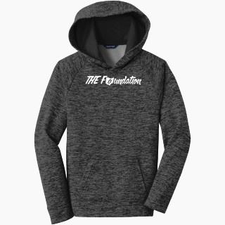Sport-Tek Youth PosiCharge Electric Heather Fleece Hoodie
