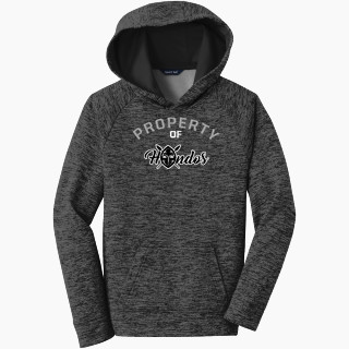 Sport-Tek Youth PosiCharge Electric Heather Fleece Hoodie