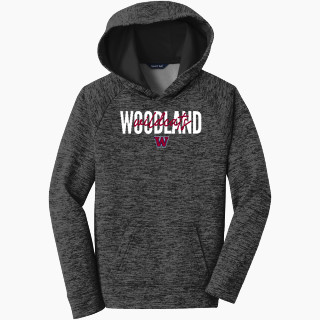 Sport-Tek Youth PosiCharge Electric Heather Fleece Hoodie