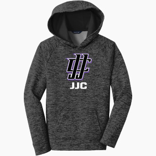 Sport-Tek Youth PosiCharge Electric Heather Fleece Hoodie