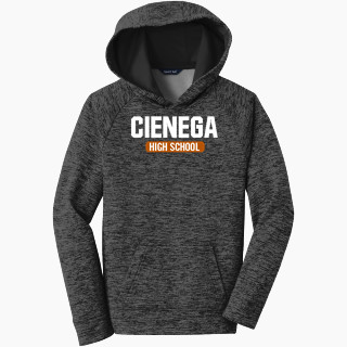 Sport-Tek Youth PosiCharge Electric Heather Fleece Hoodie