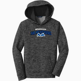 Sport-Tek Youth PosiCharge Electric Heather Fleece Hoodie