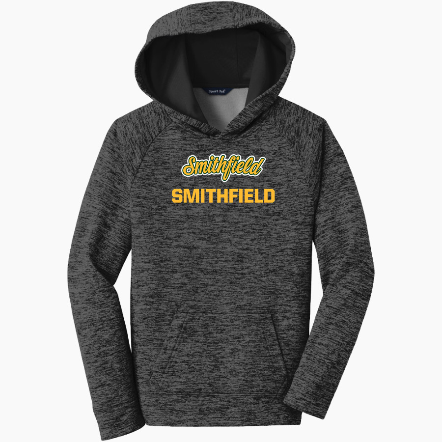 Smithfield Basketball Association Sport-Tek Youth PosiCharge Electric Heather Fleece Hoodie