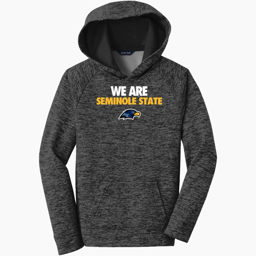Seminole State College Raiders <span class="pdp-name-mascot">Seminole State Raiders</span> Sport-Tek Youth PosiCharge Electric Heather Fleece Hoodie
