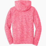 Lake Howell Silverhawks <span class="pdp-name-mascot">Lake Howell Hawks</span> Sport-Tek Youth PosiCharge Electric Heather Fleece Hoodie Back Thumbnail