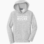 Dutchess BOCES <span class="pdp-name-mascot">Dutchess County BOCES</span> Sport-Tek Youth PosiCharge Electric Heather Fleece Hoodie Front Thumbnail