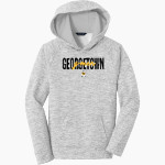 GEORGETOWN HIGH SCHOOL G-MEN Sport-Tek Youth PosiCharge Electric Heather Fleece Hoodie Front Thumbnail