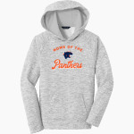Oswego Panthers Sport-Tek Youth PosiCharge Electric Heather Fleece Hoodie Front Thumbnail