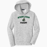 Bethlehem Lutheran Spartans Sport-Tek Youth PosiCharge Electric Heather Fleece Hoodie Front Thumbnail