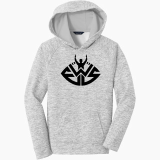 Sport-Tek Youth PosiCharge Electric Heather Fleece Hoodie