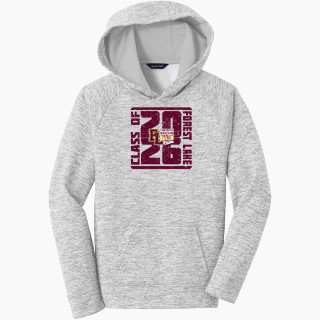 Sport-Tek Youth PosiCharge Electric Heather Fleece Hoodie