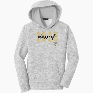 Sport-Tek Youth PosiCharge Electric Heather Fleece Hoodie