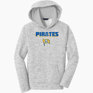 Sport-Tek Youth PosiCharge Electric Heather Fleece Hoodie