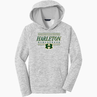 Sport-Tek Youth PosiCharge Electric Heather Fleece Hoodie