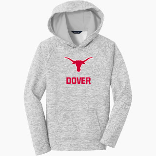 Sport-Tek Youth PosiCharge Electric Heather Fleece Hoodie