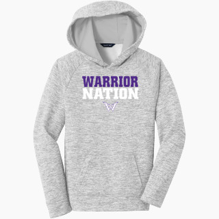 Sport-Tek Youth PosiCharge Electric Heather Fleece Hoodie