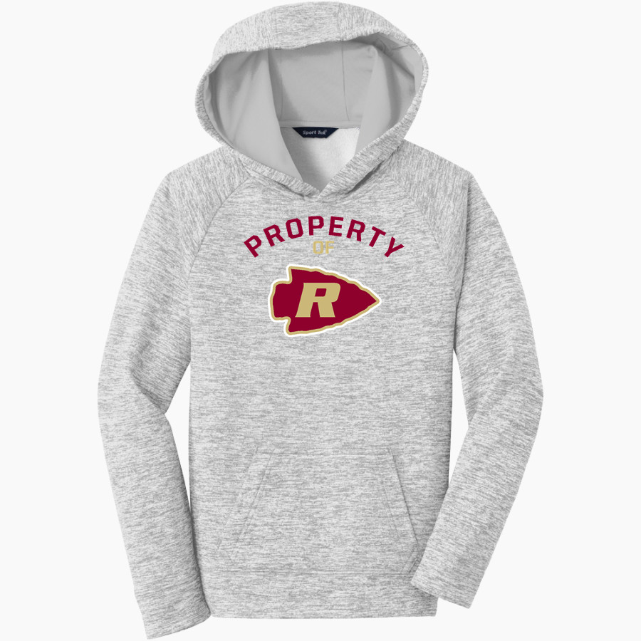 Riverdale Warriors Sport-Tek Youth PosiCharge Electric Heather Fleece Hoodie