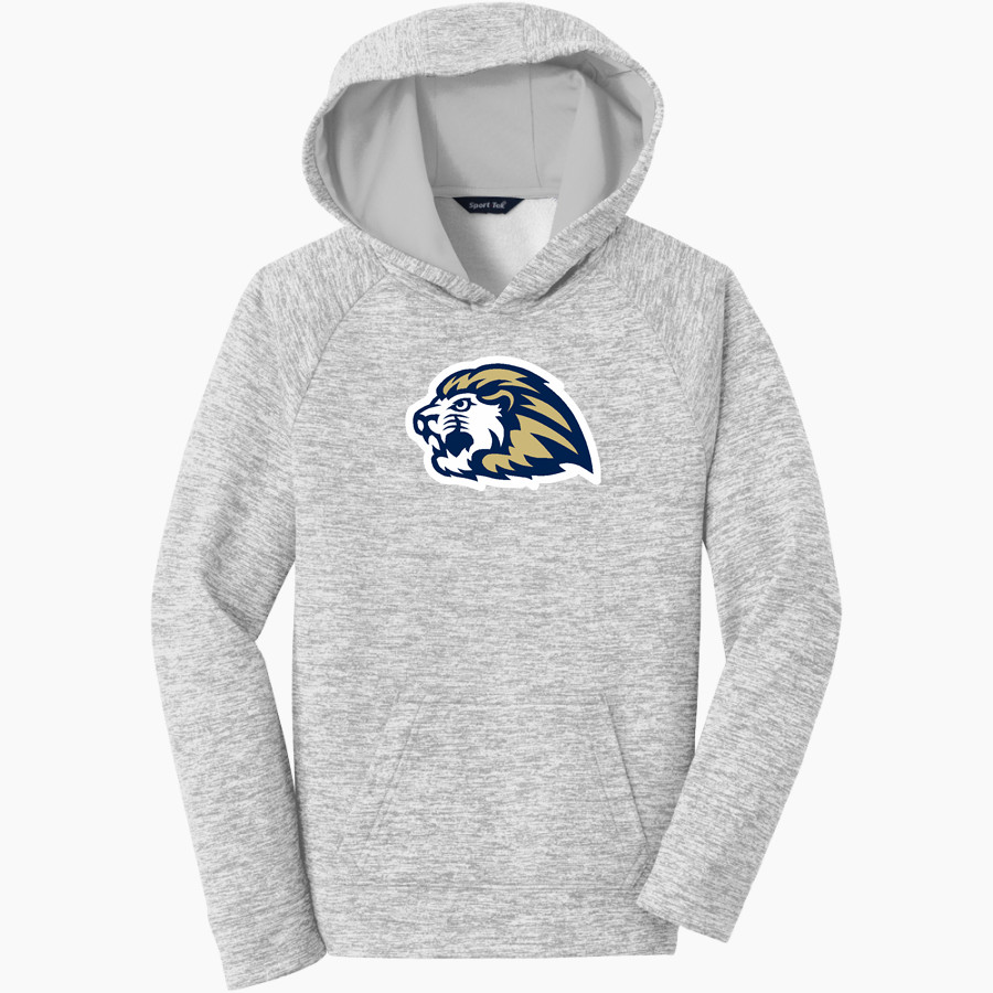 Calvary Lions Sport-Tek Youth PosiCharge Electric Heather Fleece Hoodie