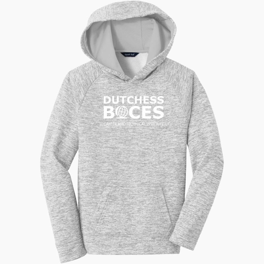 Dutchess BOCES <span class="pdp-name-mascot">Dutchess County BOCES</span> Sport-Tek Youth PosiCharge Electric Heather Fleece Hoodie