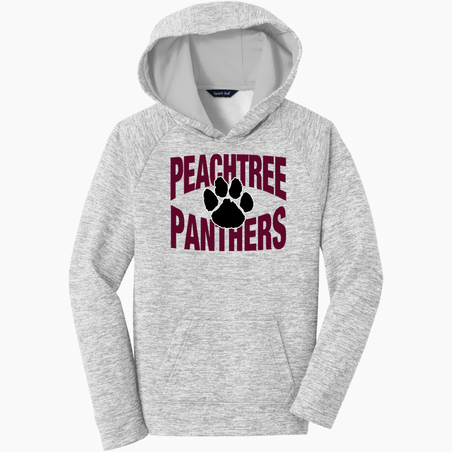 Peachtree Panthers <span class="pdp-name-mascot">Peachtree Academy Panthers</span> Sport-Tek Youth PosiCharge Electric Heather Fleece Hoodie