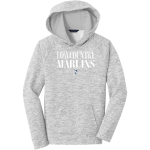 Lowcountry Marlins <span class="pdp-name-mascot">lowcountry Marlins</span> Sport-Tek Youth PosiCharge Electric Heather Fleece Hoodie Front Thumbnail