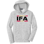 IFA Cadets <span class="pdp-name-mascot">Iowa Falls Cadets</span> Sport-Tek Youth PosiCharge Electric Heather Fleece Hoodie Front Thumbnail