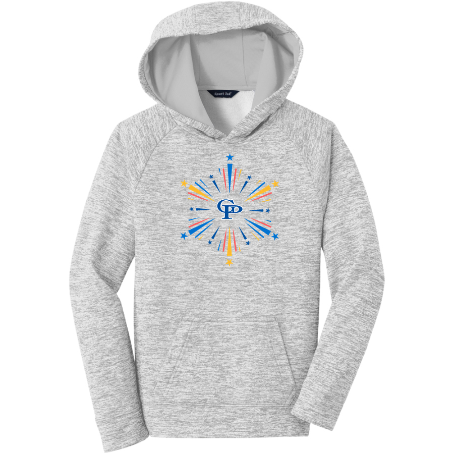 GATLINBURG-PITTMAN HIGH SCHOOL HIGHLANDERS <span class="pdp-name-mascot">GATLINBURG - PITTMAN HIGHLANDERS</span> Sport-Tek Youth PosiCharge Electric Heather Fleece Hoodie