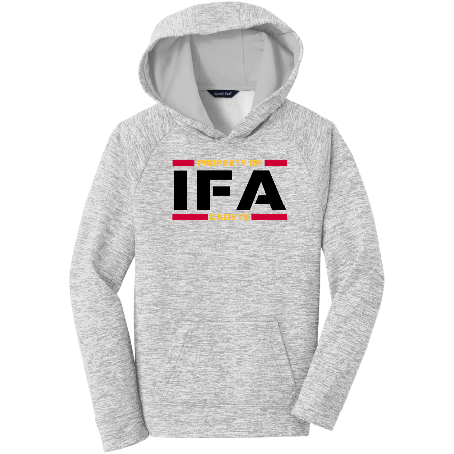 IFA Cadets <span class="pdp-name-mascot">Iowa Falls Cadets</span> Sport-Tek Youth PosiCharge Electric Heather Fleece Hoodie