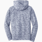 Be Better Foundation Team Derek Fisher Sport-Tek Youth PosiCharge Electric Heather Fleece Hoodie Back Thumbnail