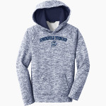 SPRINGFIELD TOWNSHIP HIGH SCHOOL SPARTANS <span class="pdp-name-mascot">SPRINGFIELD TOWNSHIP SPARTANS</span> Sport-Tek Youth PosiCharge Electric Heather Fleece Hoodie Front Thumbnail