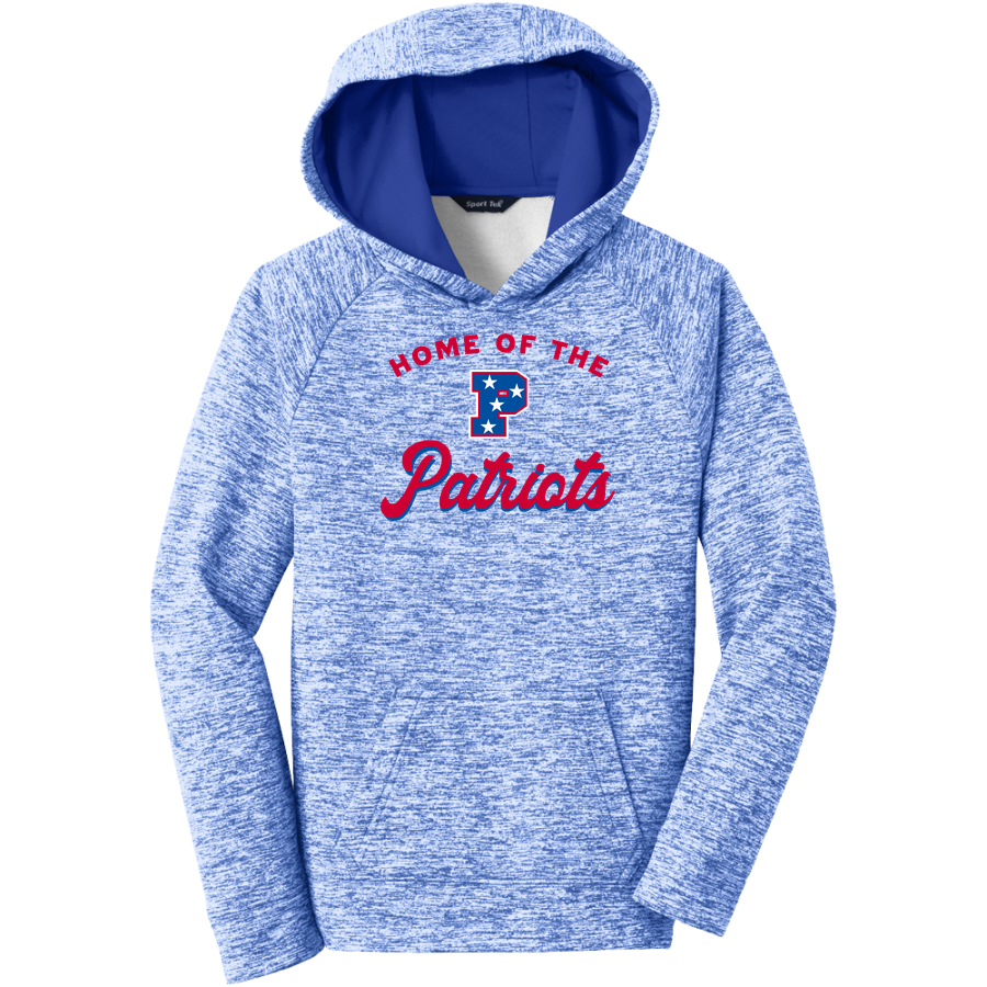 PACE HIGH SCHOOL PATRIOTS <span class="pdp-name-mascot">PACE PATRIOTS</span> Sport-Tek Youth PosiCharge Electric Heather Fleece Hoodie