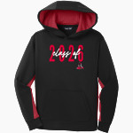 CANTON HIGH SCHOOL Cobras <span class="pdp-name-mascot">CANTON CHIEFS</span> Sport-Tek Youth Sport-Wick Fleece Colorblock Hooded Pullover Front Thumbnail