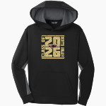 Scotts Valley Falcons <span class="pdp-name-mascot">Scotts Valley Falcons</span> Sport-Tek Youth Sport-Wick Fleece Colorblock Hooded Pullover Front Thumbnail