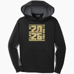 S.S. Training Academy Online Apparel Store <span class="pdp-name-mascot">Sport Science Training Academy</span> Sport-Tek Youth Sport-Wick Fleece Colorblock Hooded Pullover Front Thumbnail