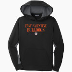 EAST PALESTINE HIGH SCHOOL BULLDOGS <span class="pdp-name-mascot">EAST PALESTINE BULLDOGS</span> Sport-Tek Youth Sport-Wick Fleece Colorblock Hooded Pullover Front Thumbnail