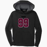 Mash Athletics <span class="pdp-name-mascot">Minnesota Mash Baseball Club</span> Sport-Tek Youth Sport-Wick Fleece Colorblock Hooded Pullover Front Thumbnail