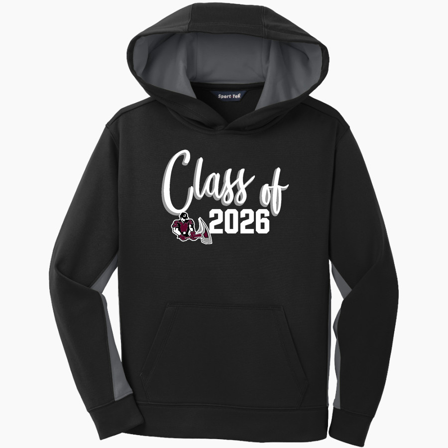 Jimtown Jimmies Sport-Tek Youth Sport-Wick Fleece Colorblock Hooded Pullover