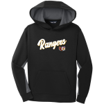 Forest Lake Rangers <span class="pdp-name-mascot">Forest Lake Rangers</span> Sport-Tek Youth Sport-Wick Fleece Colorblock Hooded Pullover Front Thumbnail