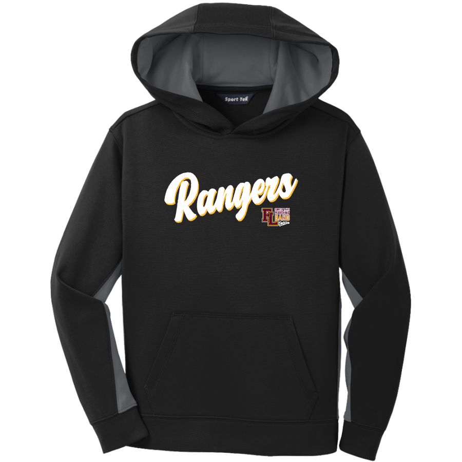 Forest Lake Rangers <span class="pdp-name-mascot">Forest Lake Rangers</span> Sport-Tek Youth Sport-Wick Fleece Colorblock Hooded Pullover