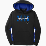 Lomega Raiders <span class="pdp-name-mascot">Lomega Raiders</span> Sport-Tek Youth Sport-Wick Fleece Colorblock Hooded Pullover Front Thumbnail