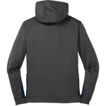 NORTHLAND Pioneers <span class="pdp-name-mascot">NORTHLAND PIONEERS STORE</span> Sport-Tek Youth Sport-Wick Fleece Colorblock Hooded Pullover Back Thumbnail