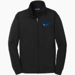 GRAND ISLAND CENTRAL HIGH SCHOOL VIKINGS Sport-Tek Youth Sport-Wick Fleece Full-Zip Jacket Front Thumbnail