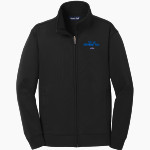 Lincoln Land Community College Loggers <span class="pdp-name-mascot">Lincoln Land Community College Loggers</span> Sport-Tek Youth Sport-Wick Fleece Full-Zip Jacket Front Thumbnail